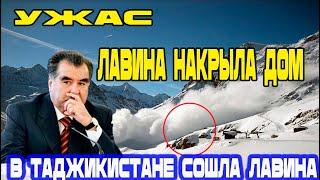 Срочно! Каждый год одно и тоже! Лавина накрыла дом в Таджикистане! Новости Таджикистана Сегодня!