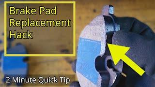 Try This Brake Pad Replacement Hack!!