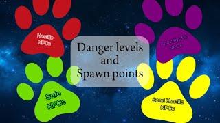 NPC Danger Levels and Spawn Points