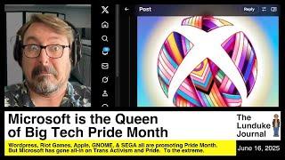 Microsoft is the Queen of Big Tech Pride Month