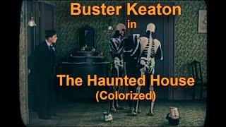 Buster Keaton: The Haunted House 1921 - Colorized with Deep Learning AI (DeOldify)