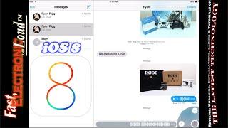 iOS 8 GM on iPad Air! - First Look