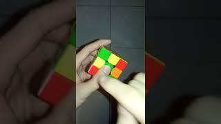 Flip Edge F2L pair solve without rotation