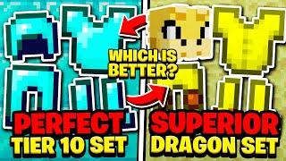 Tier 10 Perfect Armor vs Superior Dragon Armor | Hypixel Skyblock (Guide/Tips)