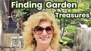 Thrifting for Garden Decor at the Market!~ Have YOU EVER Seen a Garden Center Like This?