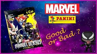 Unboxing MARVEL VERSUS TC / Распаковка новых карточек от Panini по Марвел вселенной