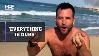 Israeli comedian in Gaza: ‘Everything is ours’