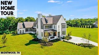 Inside a Custom Nashville Tennessee Luxury Home | New Home Tour in the Heart of Brentwood TN