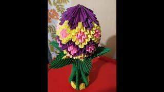 ПАСХАЛЬНОЕ ЯЙЦО модульное оригами (EASTER EGG modular origami)