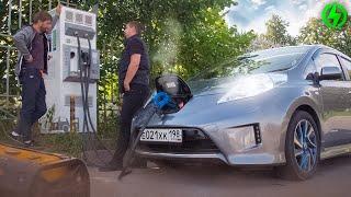 КАК Я СТАЛ ЭЛЕКТРОЕБОМ?! ИЗОБРЕЛИ ВЕЧНЫЙ ДВИГАТЕЛЬ! Nissan LEAF