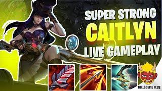 Caitlyn + Millio = SUPER STRONG! - Wild Rift HellsDevil Plus Gameplay