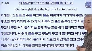 레위기 20241109 제 팔일에는 그 아이의 양피를 벨 것이요 In the eighth day the flesh of his foreskin shall be circumcised