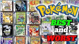 The BEST and WORST Parts of EVERY Pokemon Game!