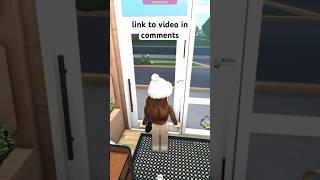 I got locked in a burger king #bloxburg #roblox #funny #robloxshorts #viral #shorts