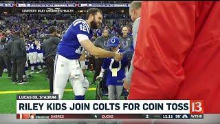 Colts honor Riley kids