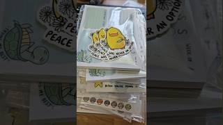 Packing a whole sale order for my notepads! #stationery #notepas #stickers #wholesale