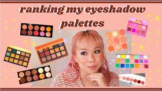 RANKED! All of my eyeshadows from worst to best {but they're all good} | itsourielle