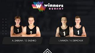 Winners Beach Volleyball. Men. A. Zabuha / O. Sazhko - I. Ivanov / V. Demchuk 22.06.2025
