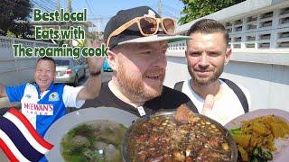 local food with youtuber gary butler, the roaming cook takes me to some amazing eats in bangkok,