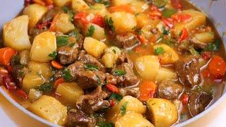 YOU'LL ENJOY EATING THIS FOR LUNCH OR DINNER//BEEF & POTATO