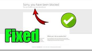 Fix Discord sorry you have been blocked ? || Discord Website is not working, server down,