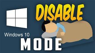 How to Disable Sleep Mode in Windows 10 DESKTOP 2020