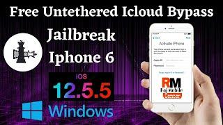 Windows | iPhone 6 IOS 12.5.5 Free Untethered Icloud Bypass