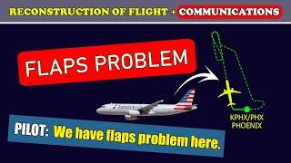 FLAPS ISSUE after departure | American Airbus A320 | Phoenix Sky Harbor airport