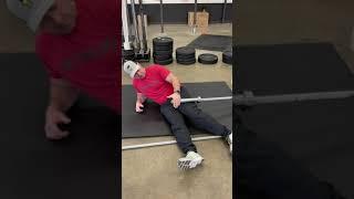 Barbell Quad Roll/Smash