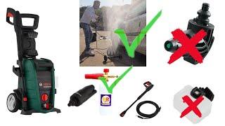 Bosch undercarriage cleaner AQT series car washer machine and Foam Cannon #nittorai #carwash #Bosch