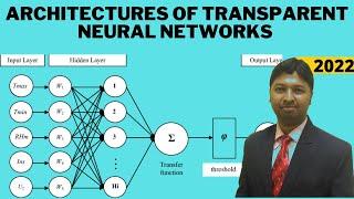 Christo Ananth - Architectures of Transparent Neural Networks, GLMs, GAMs, GANN - Machine Learning