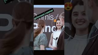 princess Leonor's reaction when this lady looking king Felipe🫣#reaction#leonor#spain#love#look