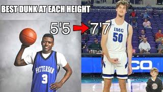 THE BEST DUNK AT EVERY HEIGHT! (5'5 to 7'7)