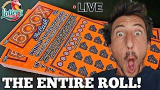 The Entire Roll of $50 Tickets | Scratch Life