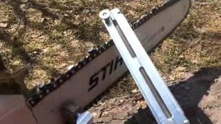 Заточка цепи STIHL. Это полезно знать.