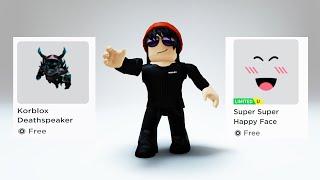 GET THESE FREE ROBLOX ITEMS BEFORE ITS DELETED 