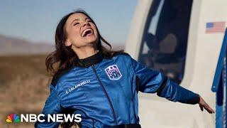 Good News: Emotional journey for first-time space traveler