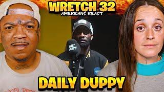  Americans React to Wretch 32 - Daily Duppy | GRM Daily (July 25, 2024)