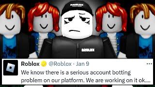 Roblox finally responds to the serious bot problem... (It's not looking great)