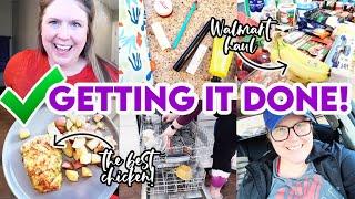  HAPPY WEEKEND PREP!  $200 WALMART GROCERY HAUL  + COOKING AND FILMING