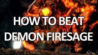 Dark Souls - Demon Firesage - Easy Kill