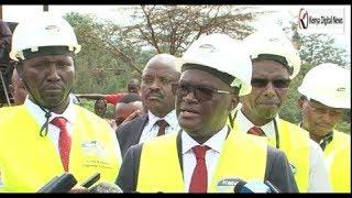 CS MACHARIA ANGERED BY THE SLOW PACE OF CONSTRUCTION OF ROADS IN THE COUNTRY