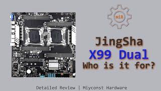  Detailed review of JingSha X99 Dual LGA 2011-3 | E5-2640 V3 | E5-2650 V3 | Turbo Boost Unlock