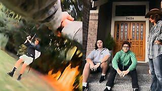 Bodycam video of officer shooting armed suspect (and 3 civilians) (Satire)