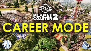 How To Start In Planet Coaster 2 Career Mode Gameplay