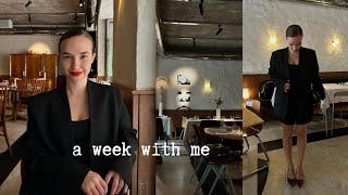 spend a week with me | последний курс, встречи с друзьями, моя рутина