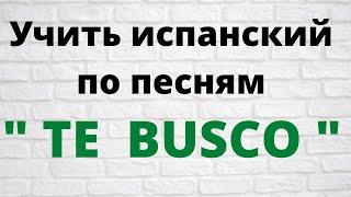 Испанский язык. Учим испанский по песням. Разбор песни "Te busco"