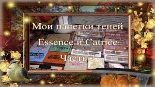 Мои палетки теней  Часть 9  Essence и Catrice