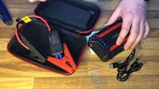 Auto Starthilfe YABER Powerbank Starthilfe 1200A Starterbatterie Power Pack unboxing und Anleitung