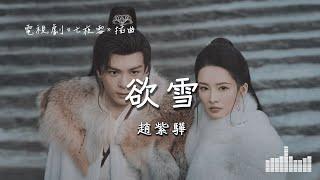 趙紫驊 | 欲雪 (電視劇《七夜雪 Snowy Night Timeless Love》踏雪共度插曲) Official Lyrics Video【高音質 動態歌詞】